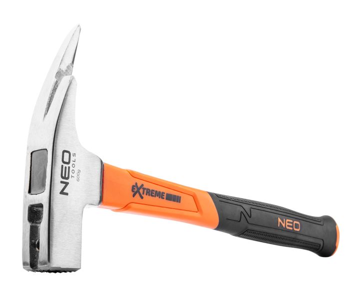 Молоток шиферний, 600 г, рукоятка зі скловолокна NEO TOOLS (25-131)